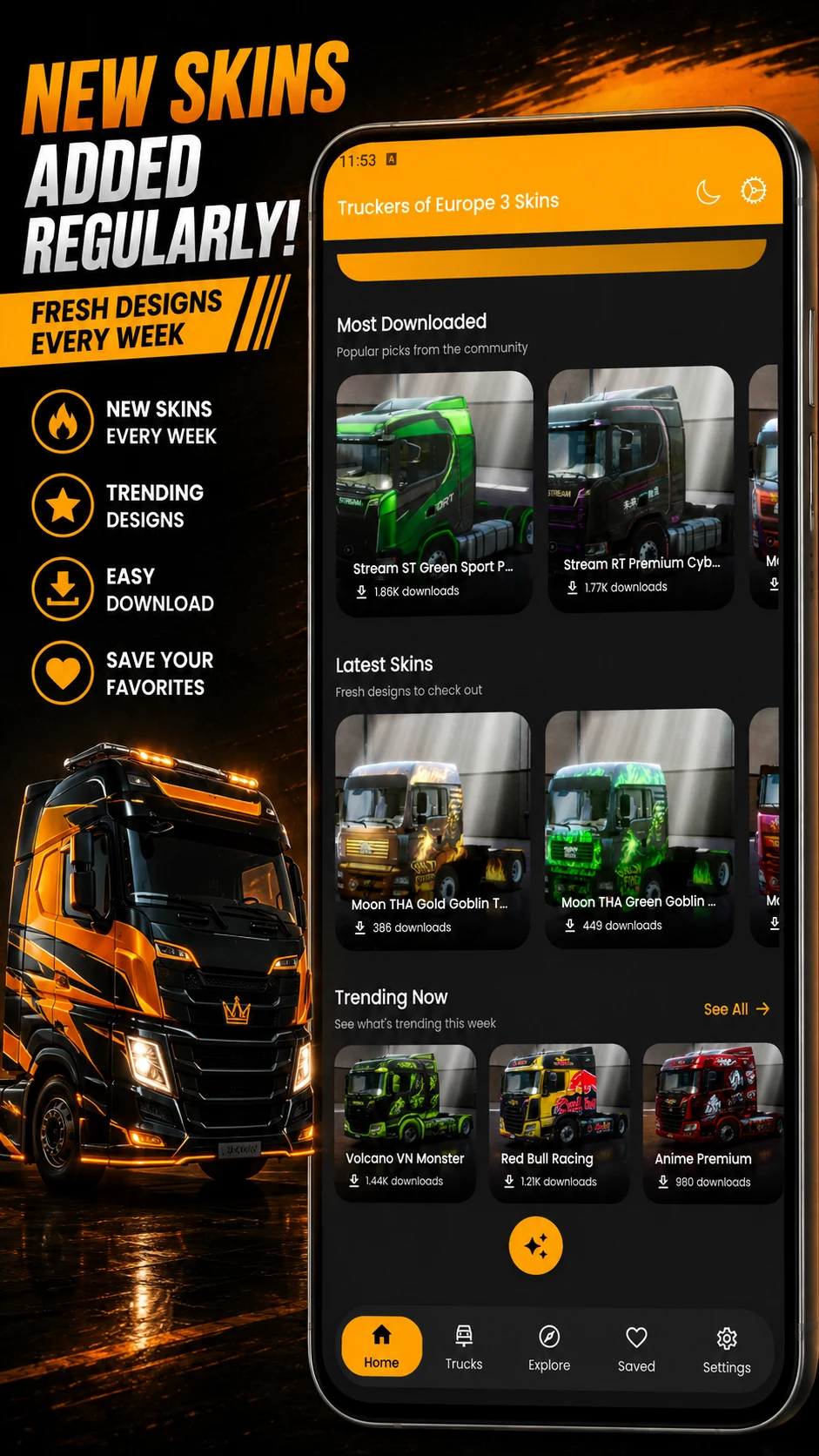 Truckers of Europe 3 Skins screenshot
